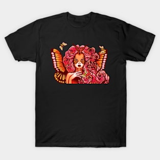 Majestic Moth Lady T-Shirt